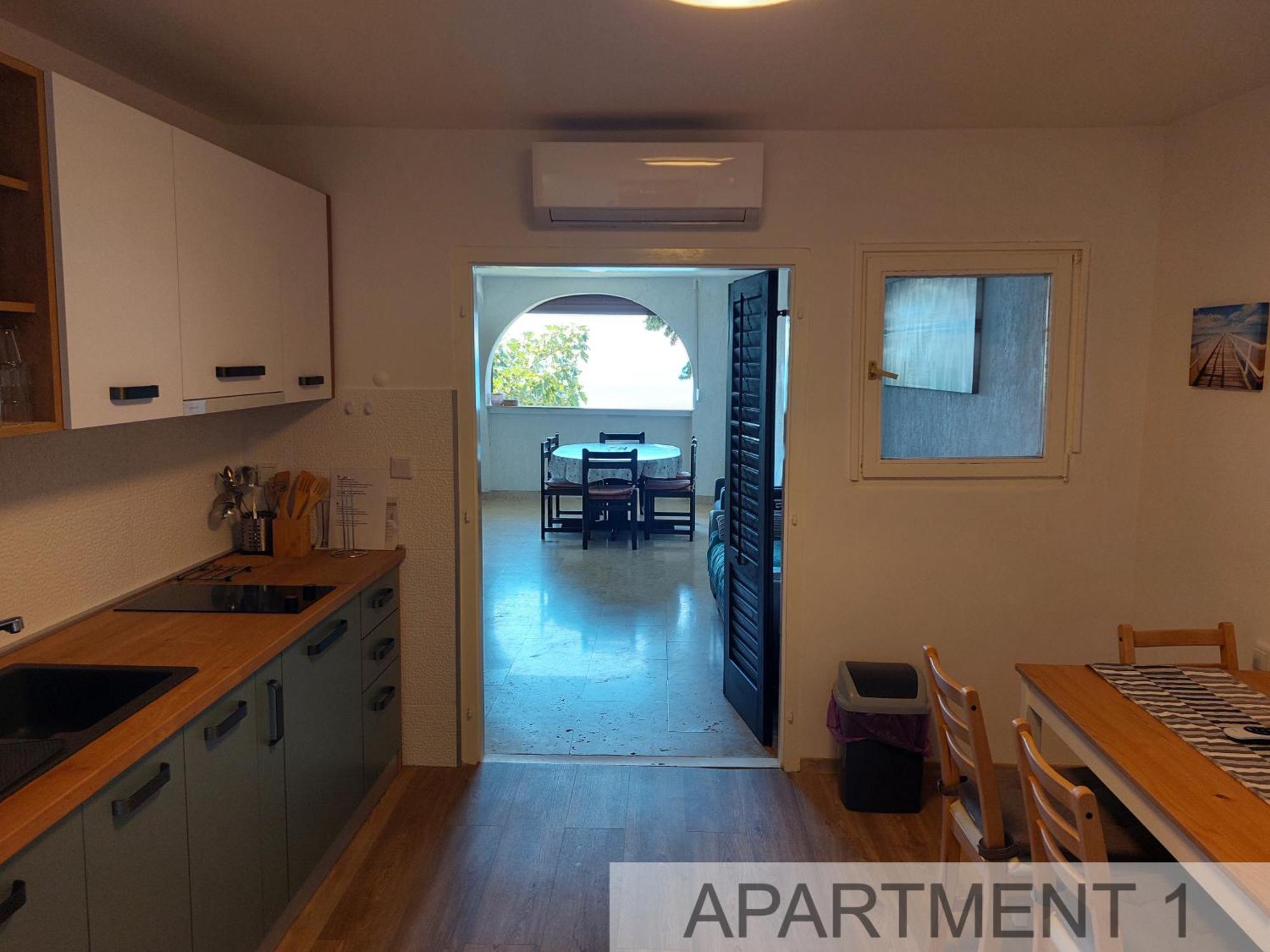 Stara Baška Apartmani Denis מראה חיצוני תמונה